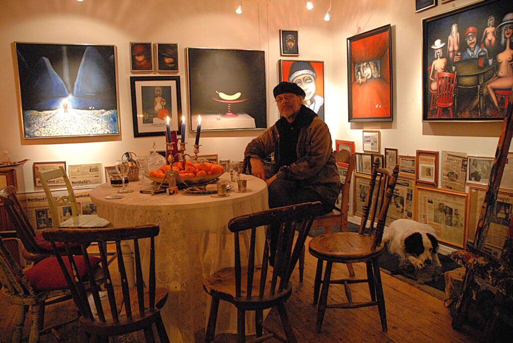 Ulf in the studio, 2006