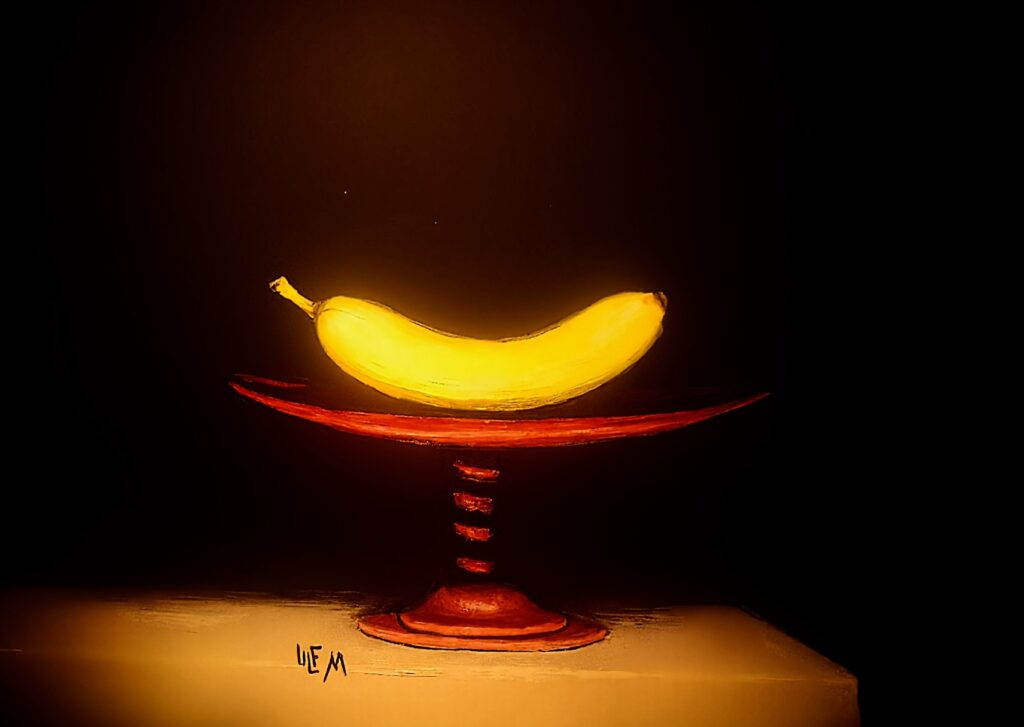 Ulf M - Banana painting