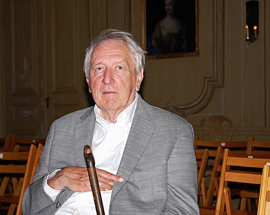 A photo I took of Tranströmer in 2007