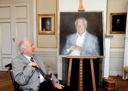 Tranströmer at Västerås Castle © Alf Pergeman
