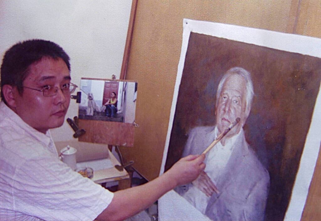 Gui Ming Long painting