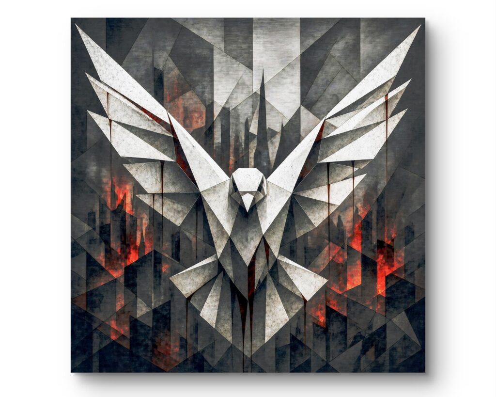 Inherited Fire art print by Eldar Einarson presented by GaffGaff Galleri