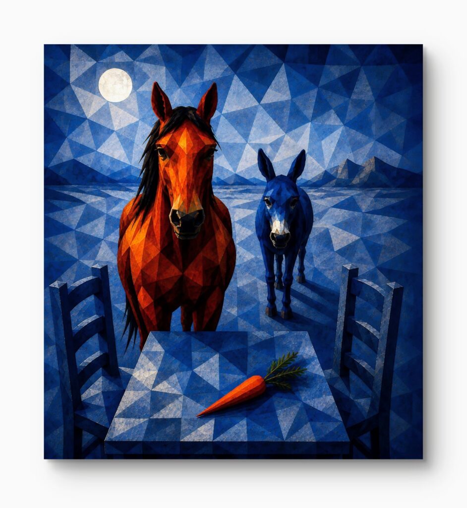 Carrot on the Table by Eldar Einarson