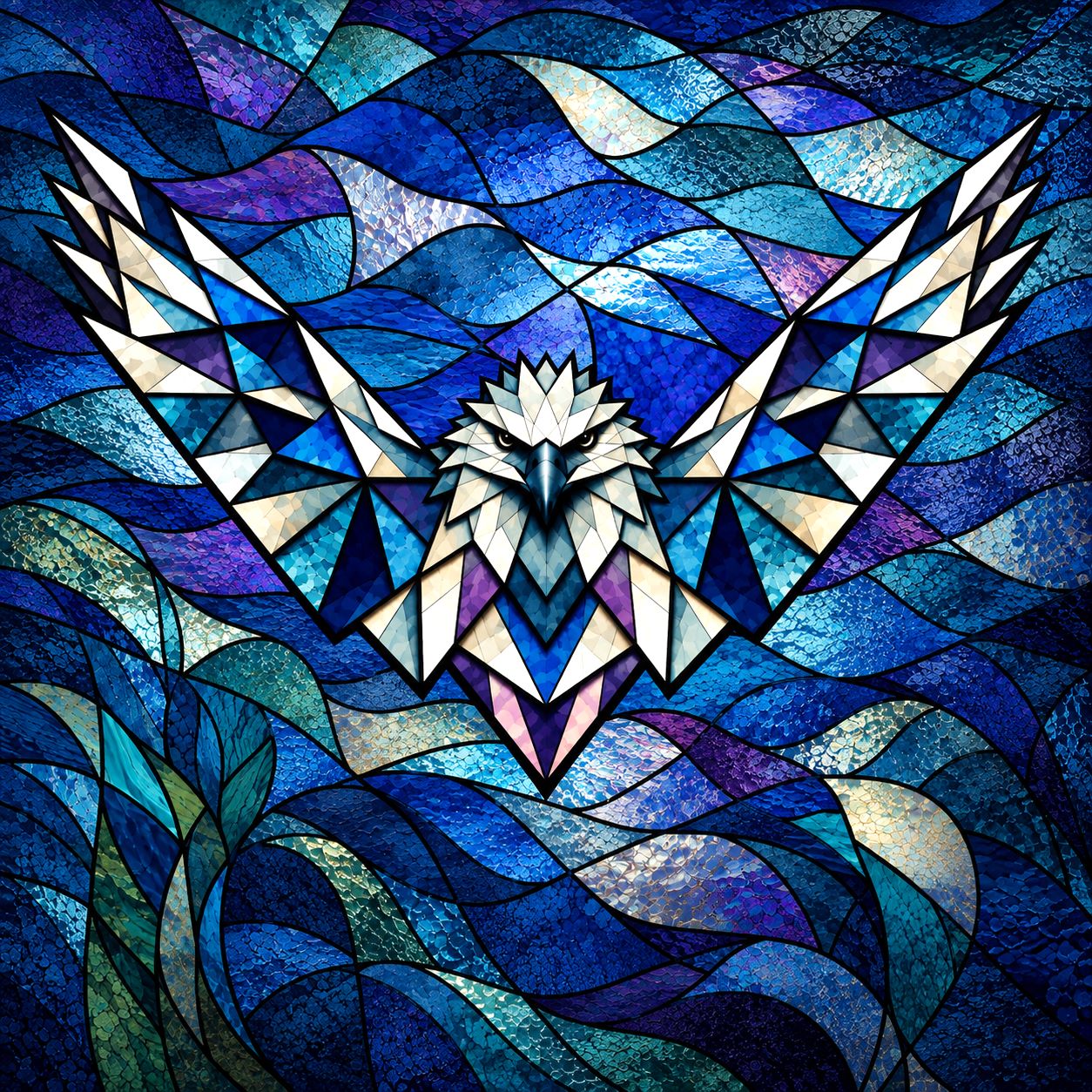 Totem - Blue by Eldar Einarson